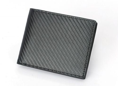 RFID Carbon Fiber Pattern Blocking Wallet 防磁防盜銀包