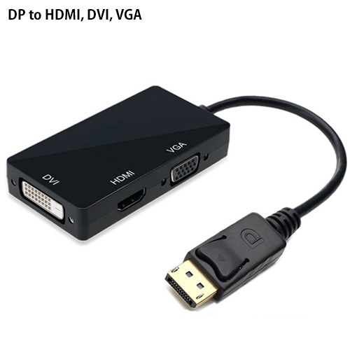Display Port to HDMI, VGA, DVI Converter 轉換器