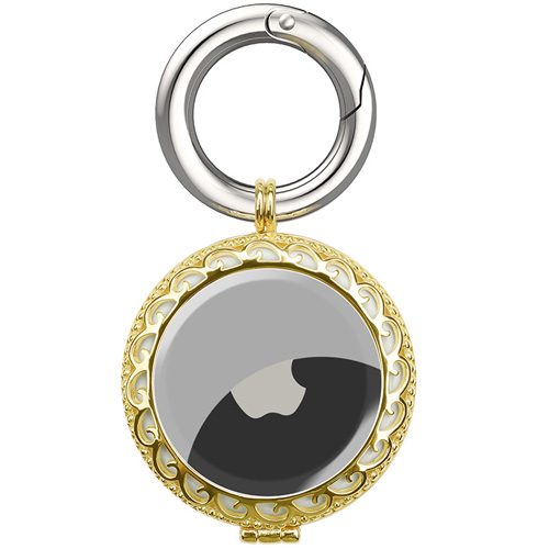 AirTag Metallic Key Ring - Gold 鎖匙扣