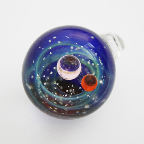 Universe Galaxy Planet Crystal Pendant 水晶吊墜
