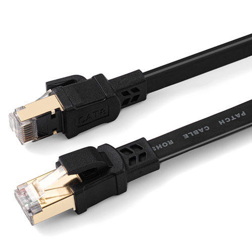 Cat8 Fast Speed Ethernet / Lan Flat Cable 40Gbps 2GHz (3m)