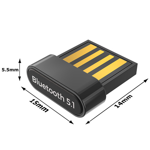 eksperimentel Kontrovers Stramme USB Bluetooth 5.1 Dongle -