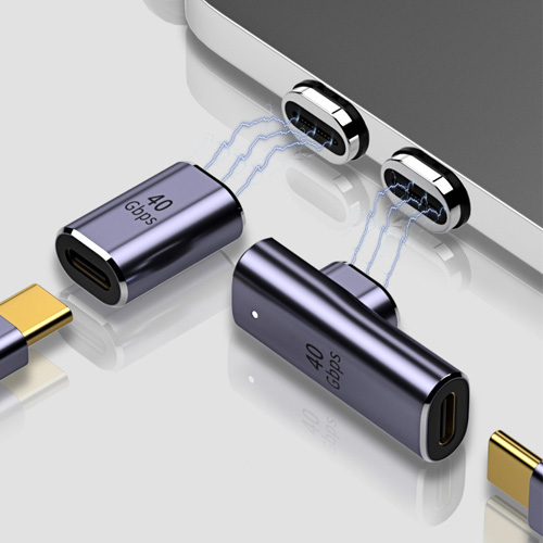 USB 4.0 Magnetic Type C Adapter (100W, 8K) 磁吸頭