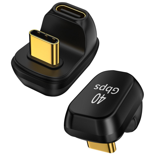USB 4.0 Type C Right Angle Adapter 直角轉換頭 