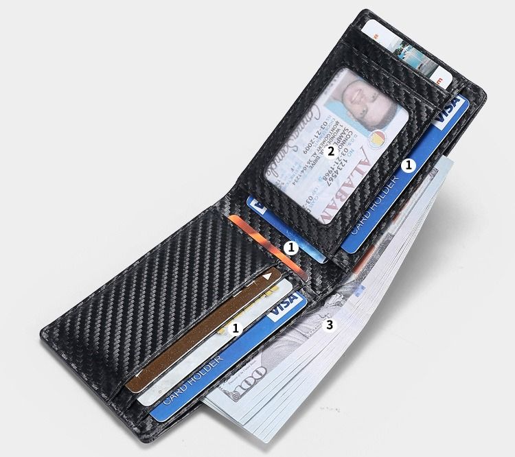 Multi-Card Holder & Bifold Wallet for AirTag - Image 5