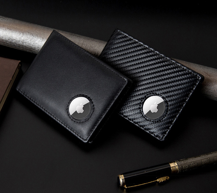 Premium RFID Blocking Leather Wallet for AirTag - Image 13