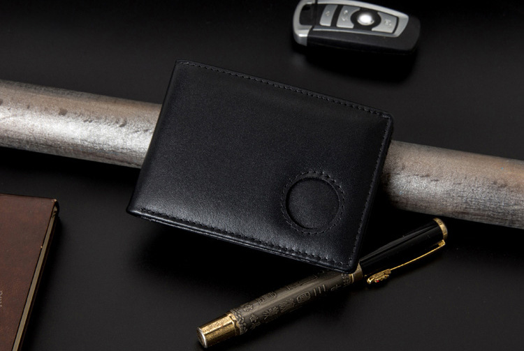 Premium RFID Blocking Leather Wallet for AirTag - Image 6