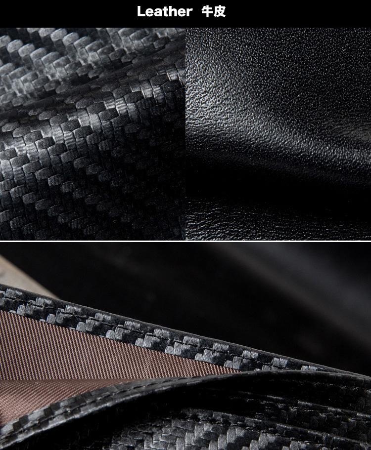 Premium RFID Blocking Leather Wallet for AirTag - Image 10